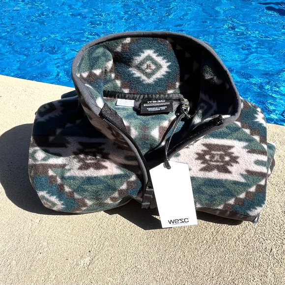 WeSC Aztec Fleece Jacket - Picture 7 of 16